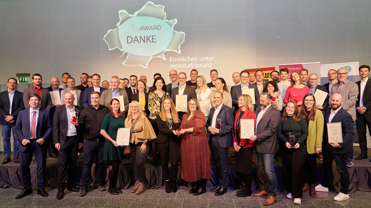 Samedi Auszeichnung e Award 6k Gruppenbild