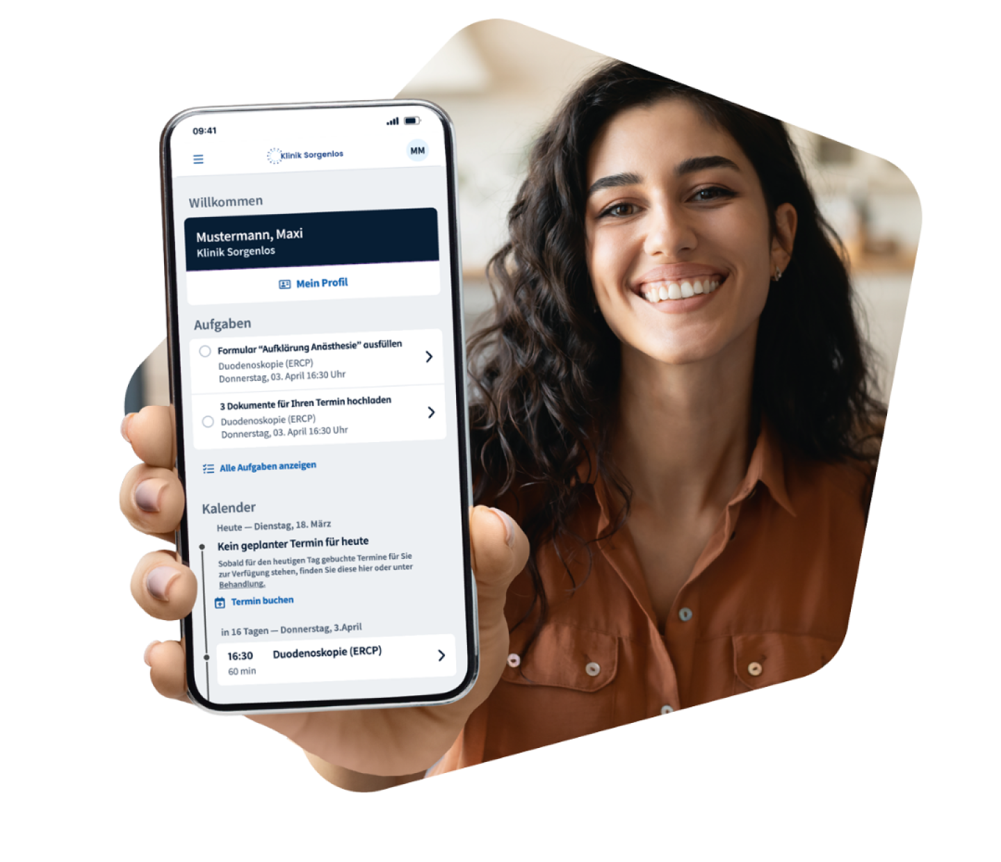 Samedi Patienten informieren