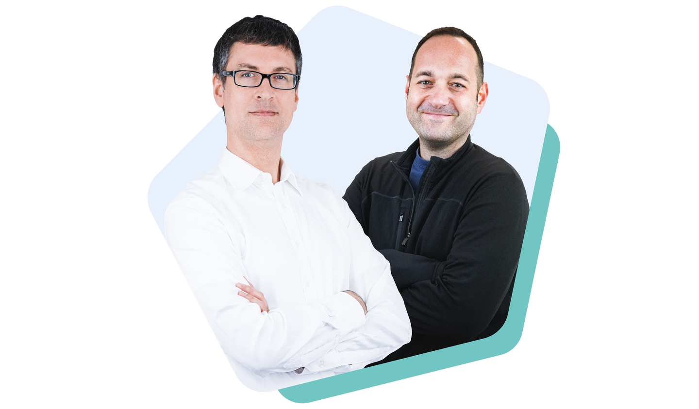 Die KHZG-Experten der samedi GmbH Dr. med. Tobias Wauschkuhn und Dr. Pascal Guderian.
