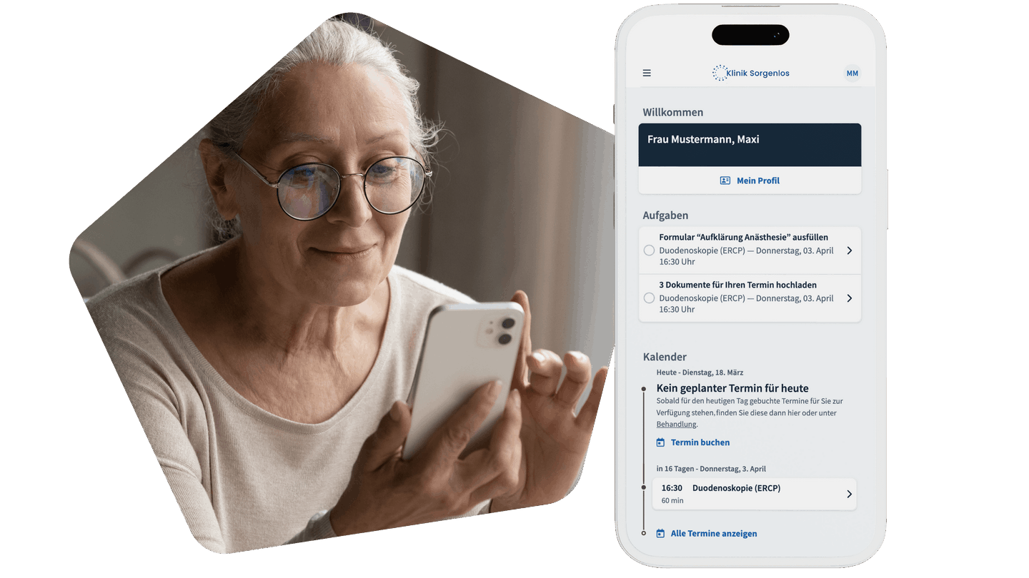 Patientenportal samedi Header