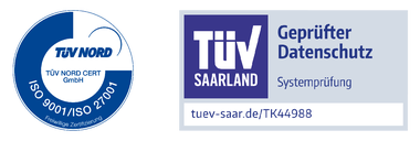 Samedi datensicherheit ISO TUV