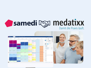 Kooperation medatixx x samedi PR Bild 3