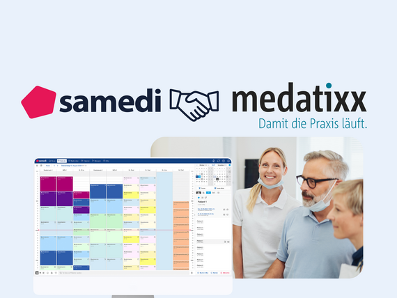 Kooperation medatixx x samedi PR Bild 3