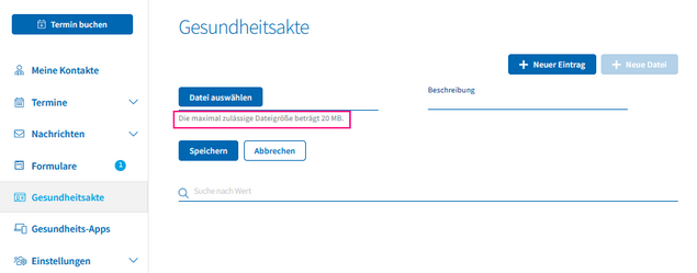 Gesundheitsakte
