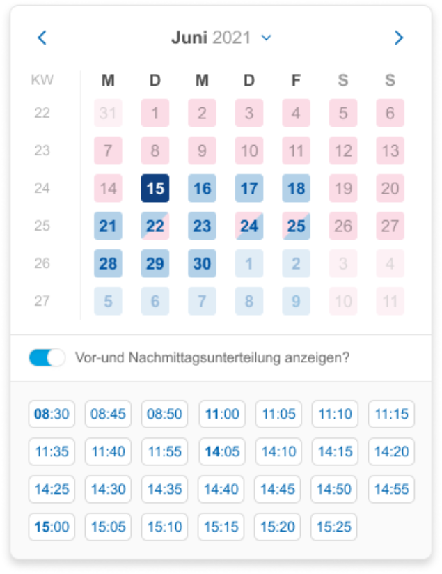 Availability picker alternative 67cf7f09