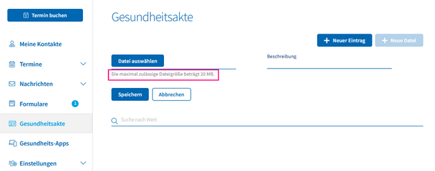 Gesundheitsakte
