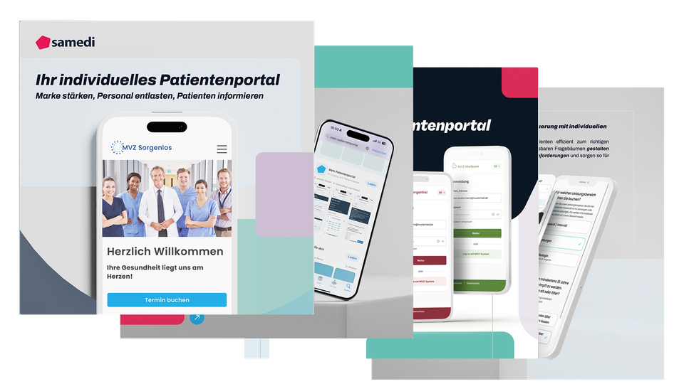 Samedi Broschuere Individuelle Patientenportale