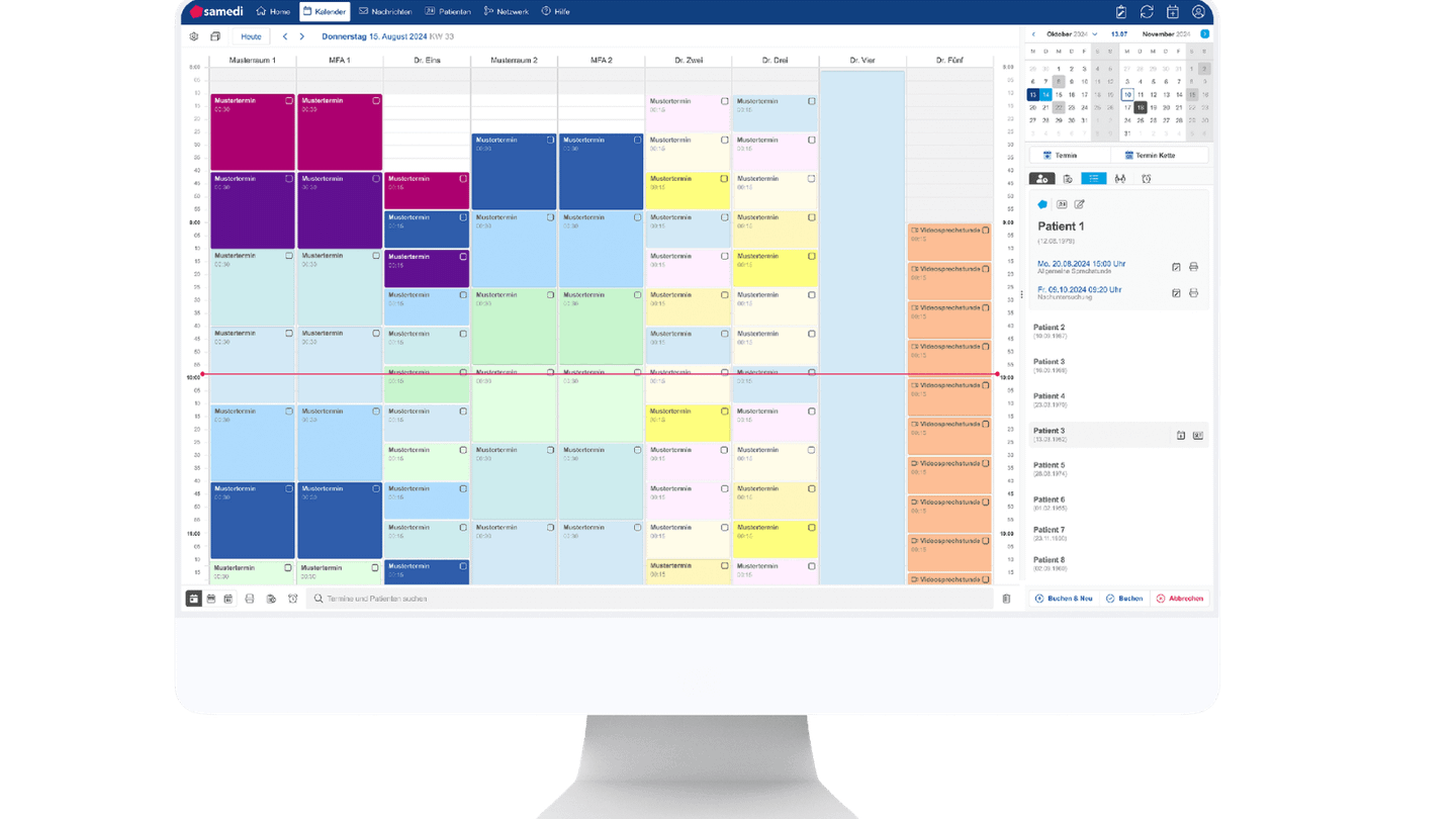 Online Terminkalender samedi 1