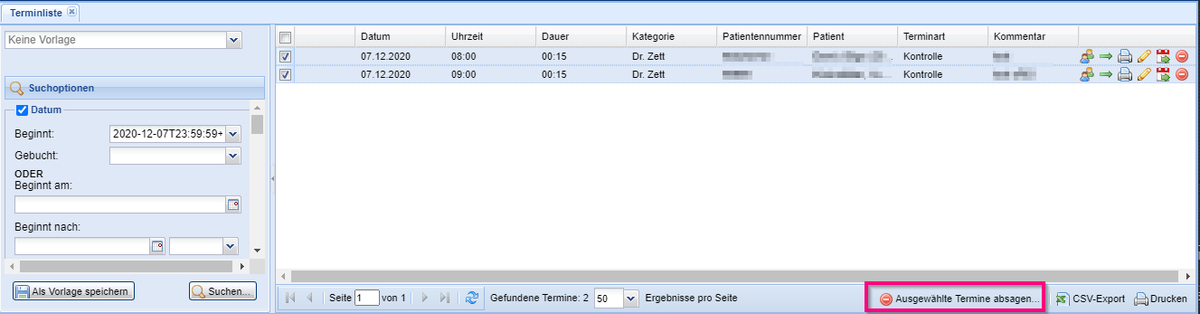 Absage Button f151470f