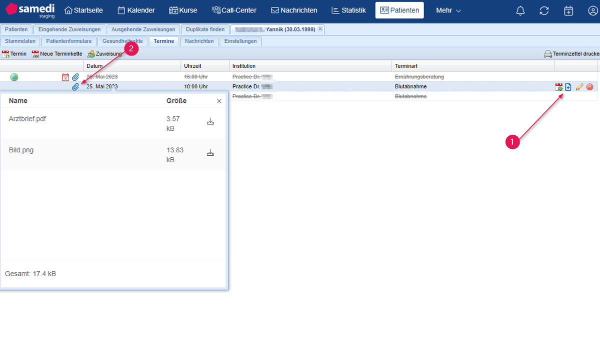 2023 05 24 15 14 40 Practice Dr Otto Online Terminbuchung für Patienten und Vernetzung von Ärzten