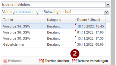 Appointment chain 2 neu