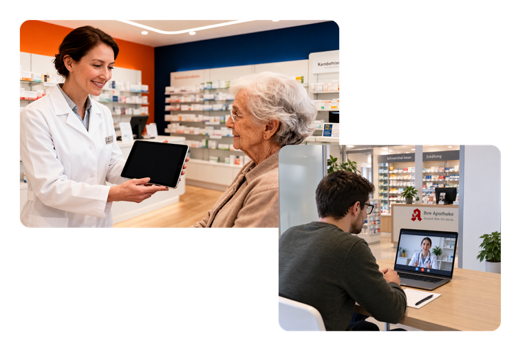 Assistierte Telemedizin Apotheke samedi