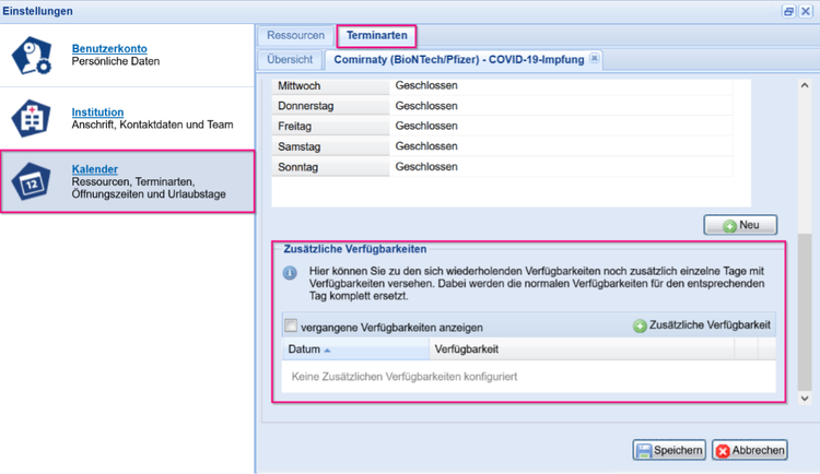 Samedi impfportal parxis tipp2 neu