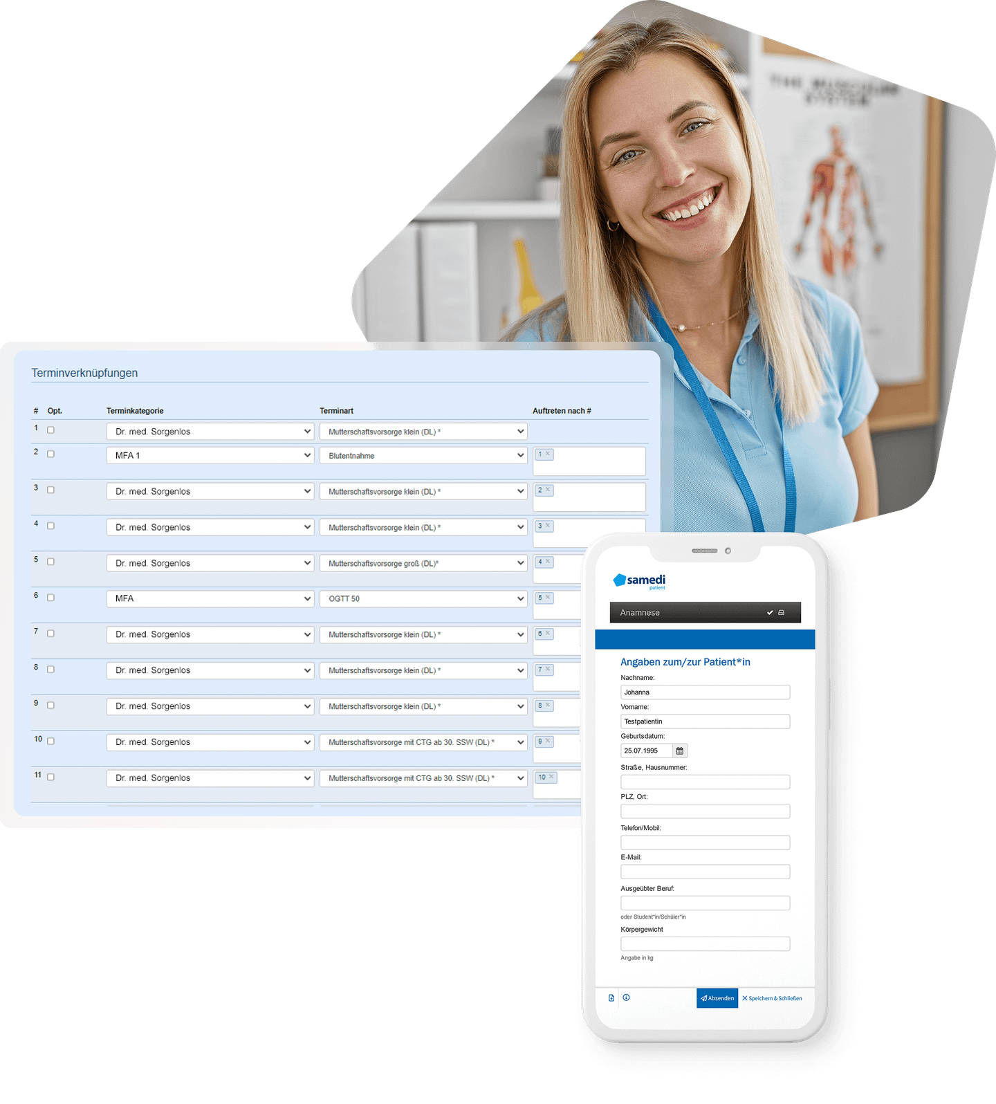 MVZ software Terminplanung und Patientenkommunikation
